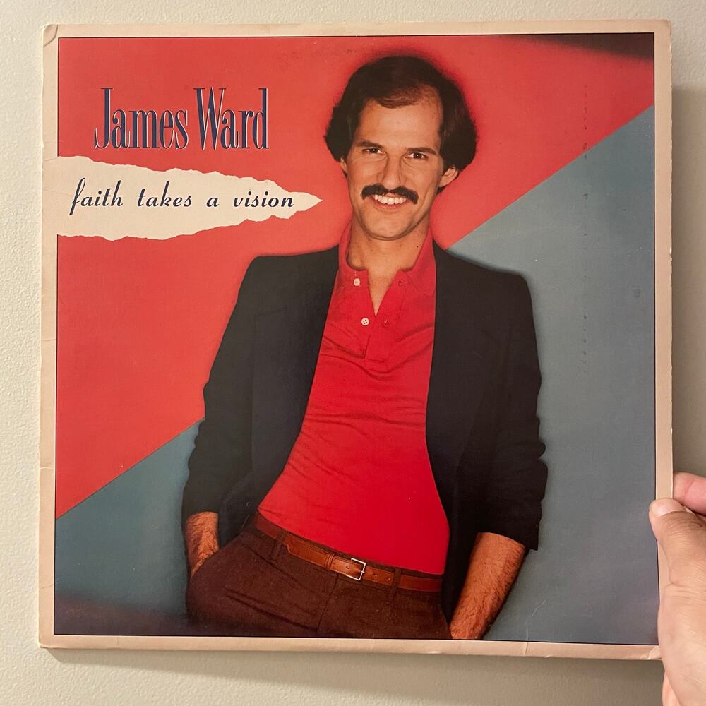 James Ward - Faith Takes A Vision LP vintage vinyl record